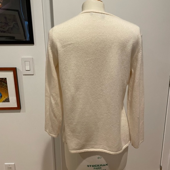 CZ Falconer cream sweater/cardigan - Picture 3 of 4